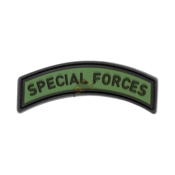 JTG Special Forces Tab Rubber Patch Forest