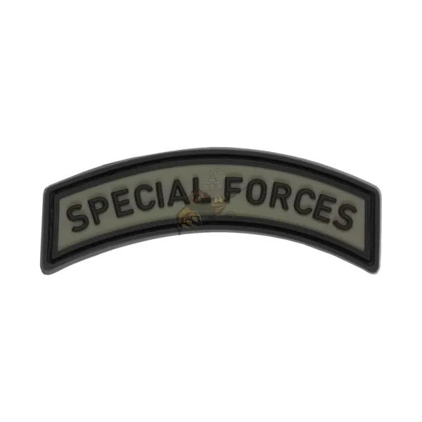 JTG Special Forces Tab Rubber Patch · Verde / OD