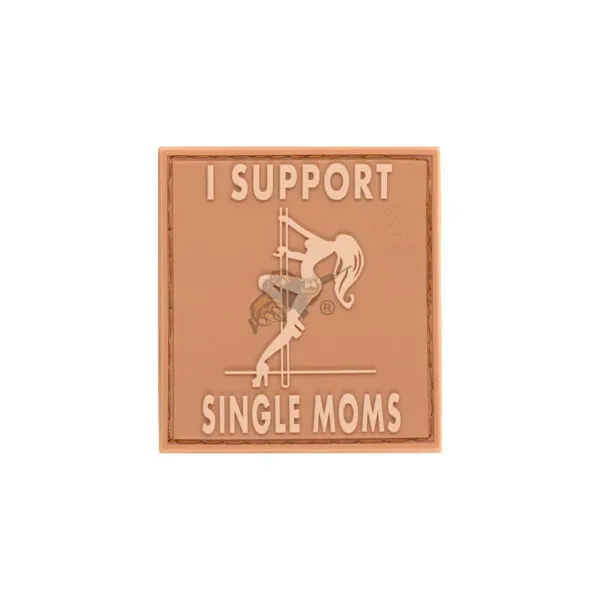 JTG I Support Single Moms Patch · Tan / FDE