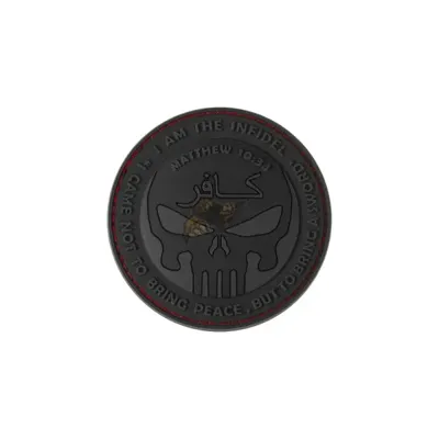 The Infidel Punisher Rubber Patch Blackops - JTG
