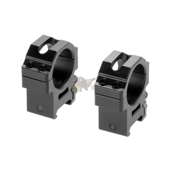 Leapers QD 30mm CNC Mount Rings Medium