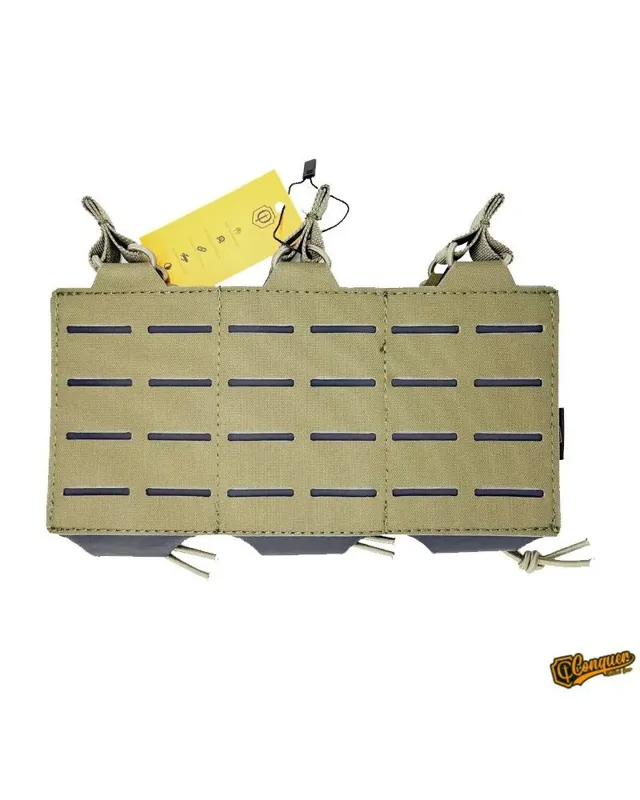 Conquer Triple Rifle Mag Pouch · Verde / OD