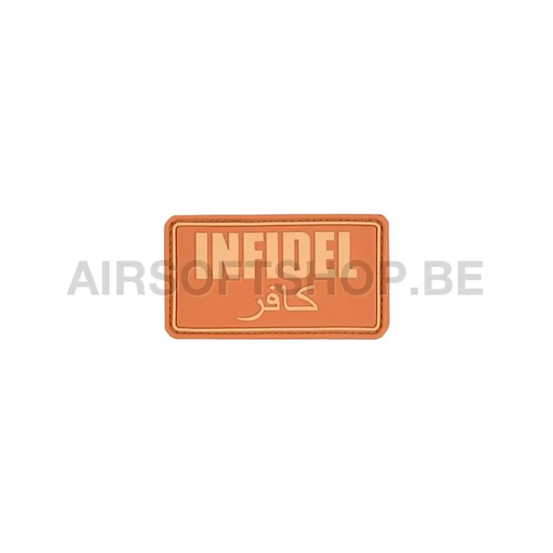 JTG Infidel PVC Patch · Tan / FDE