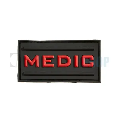 Medic PVC Patch (Blackmedic) - JTG