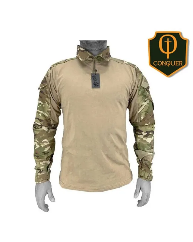 Conquer Sudadera de Combate Dlx · Multicam