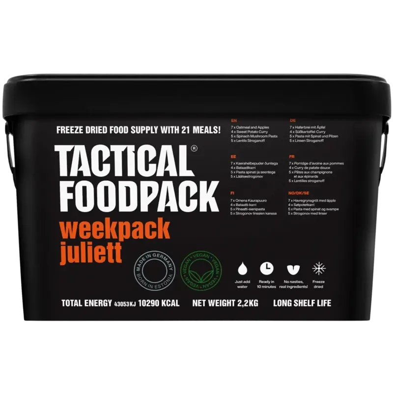 Tactical Foodpack Weekpack Juliett