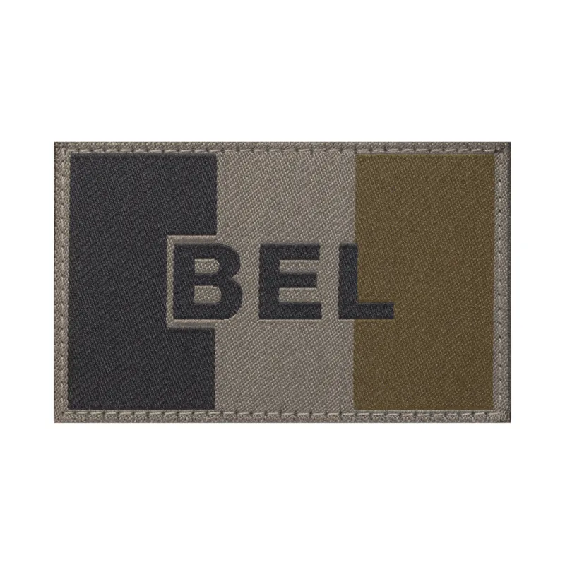 Clawgear Belgium Flag Patch RAL7013
