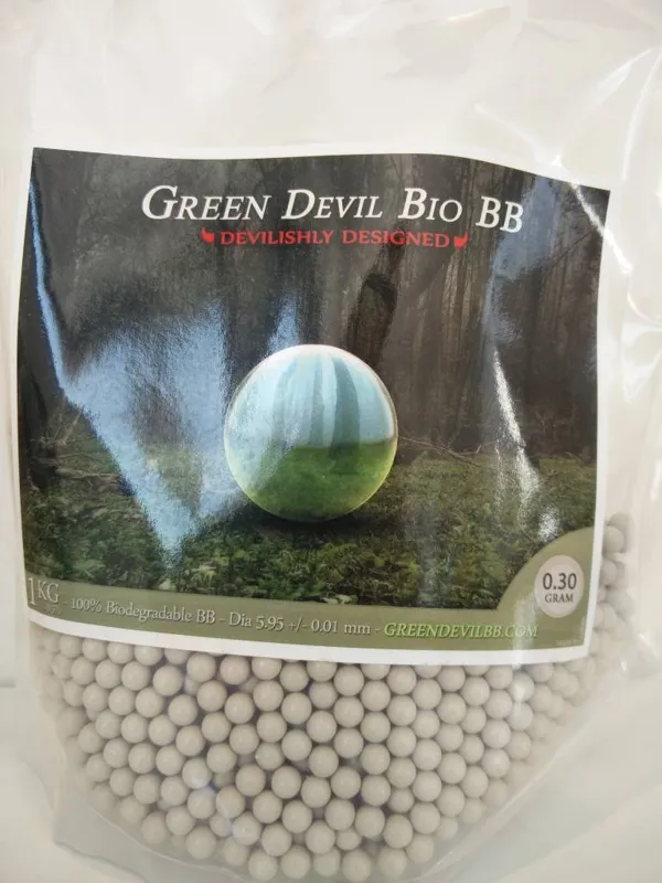 Green Devil 0.30g - 3300 Bio BBs · Green green