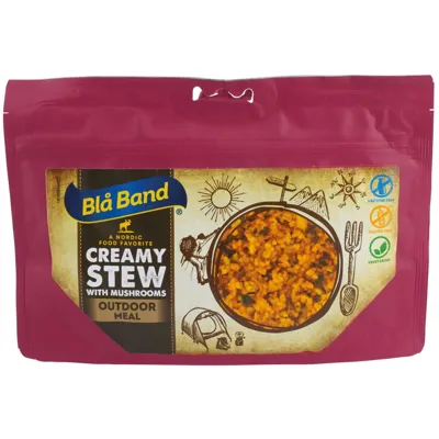 Outdoor Meal Creamy Mushroom Stew - Bla Band