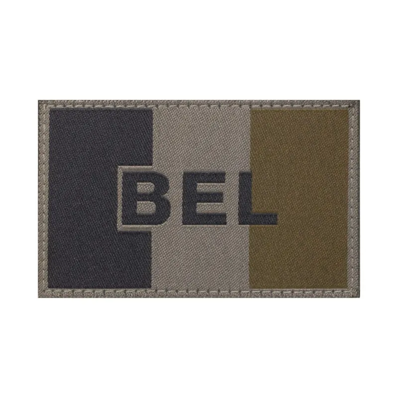 Clawgear Belgium Flag Patch RAL7013