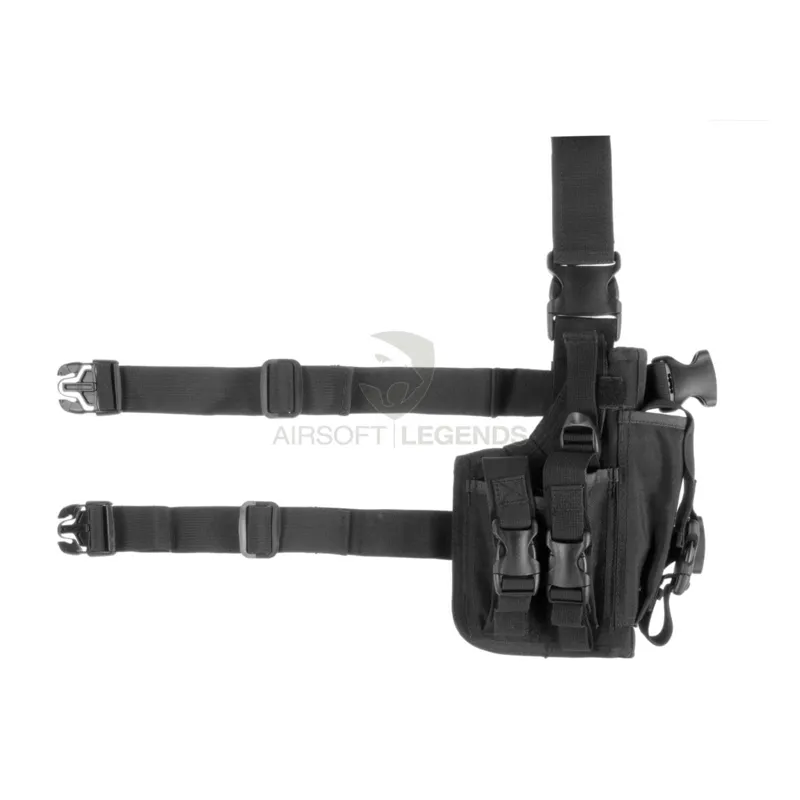 Invader Gear SOF Holster Right Handed · Negro