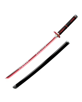 Katana Kyojuro Rengoku de Madera con LED y Humo - Demon Slayer - BLOOD HERITAGE