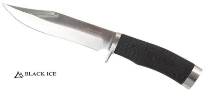 Outdoormesser Big- Hier! - Black Ice