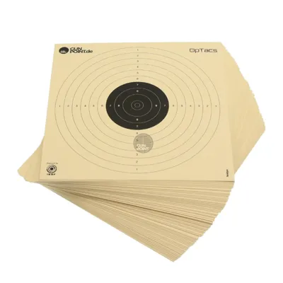 Luftpistolenscheibe 17 x 17 cm - 50ER Pack - Krüger