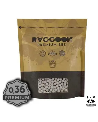 Premium Bio BBs - 0.36g - 1/2kg - RACCOON