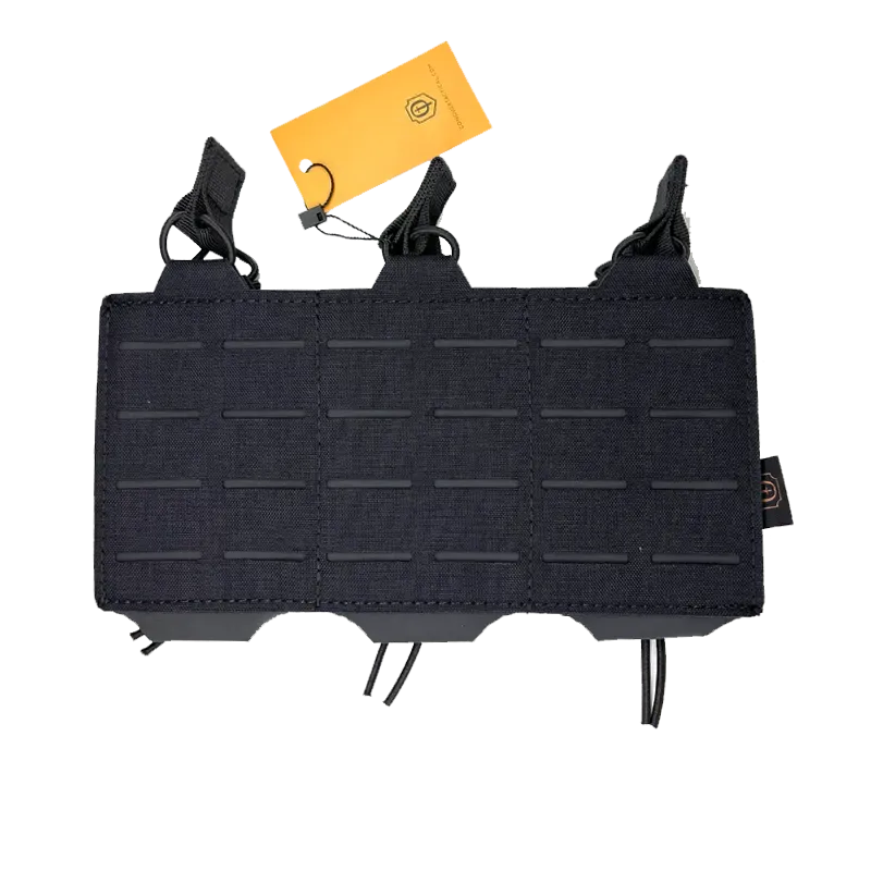 Conquer Triple M4 MAG Pouch · Negro