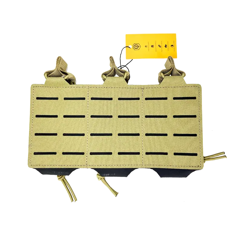 Conquer Triple M4 MAG Pouch · Tan / FDE