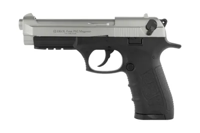 Firat P92 9mm P.a.k. Schreckschusspistole, Nickel - Ekol