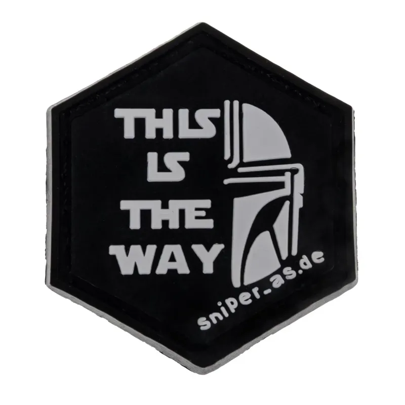 Sniper This Is the Way 3D Rubber Patch