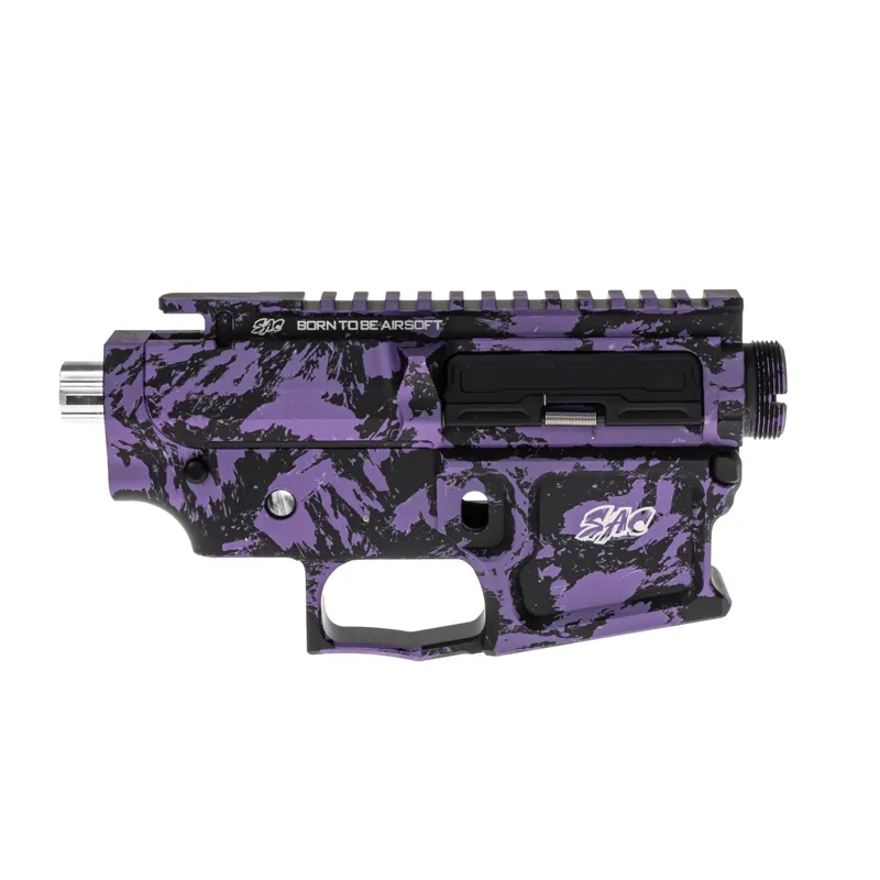 SAC Solid Receiver & Handguard Splash M4 · Morado
