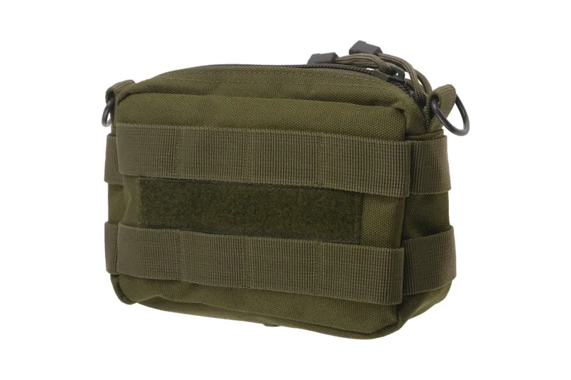GFC Tactical Horizontal Pouch Multiusos Cargo · Verde oliva