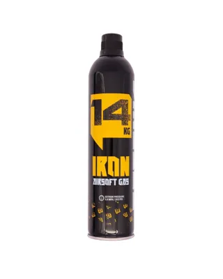 Gas IRON 14kg 600ml sin Silicona - Arsenic