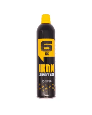 Botella Gas IRON 6kg (87 PSI) con Silicona - Arsenic