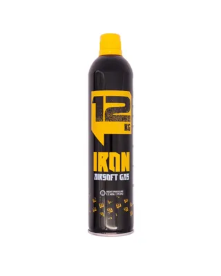 Gas IRON 12kg (600ml) con Silicona - Arsenic