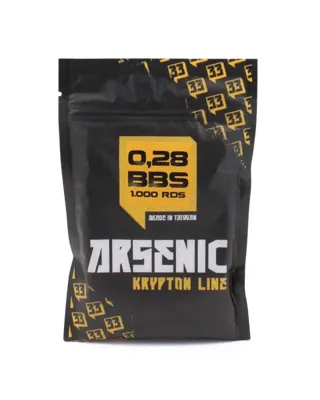 Bolas Krypton 0,28 g 1000UND - Arsenic