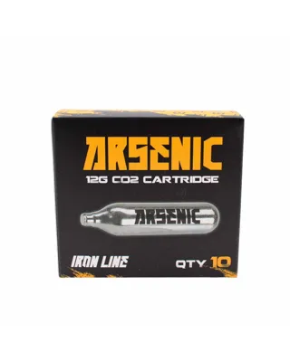 Bombona CO2 12g Pack 10 Unidades - Arsenic