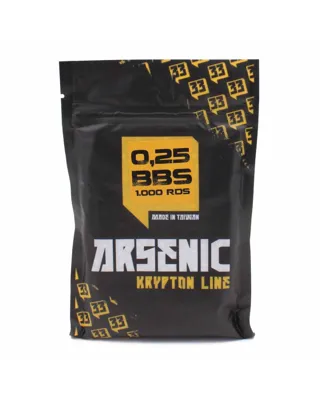 Bolas Krypton 0.25g 1000UND - Arsenic