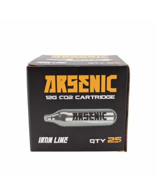 Bombona CO₂ 12 g Pack 25 - Arsenic