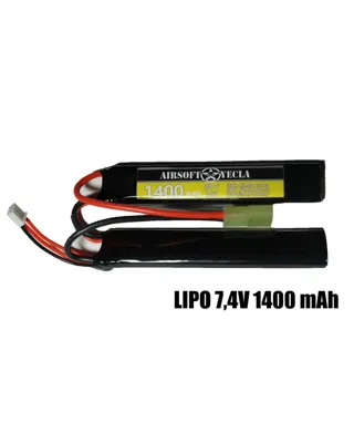 7.4 LIPO 2 Celdas 30C 1400mAh