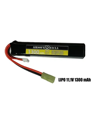11,1V LIPO 30C 1300mAh Tubo