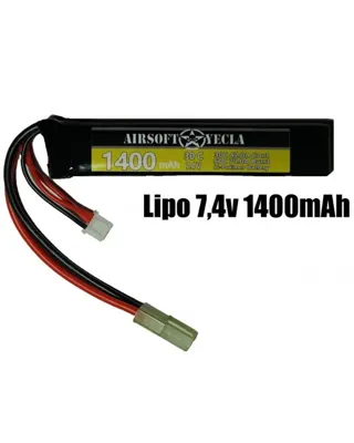 7.4 LIPO 30C 1400mAh