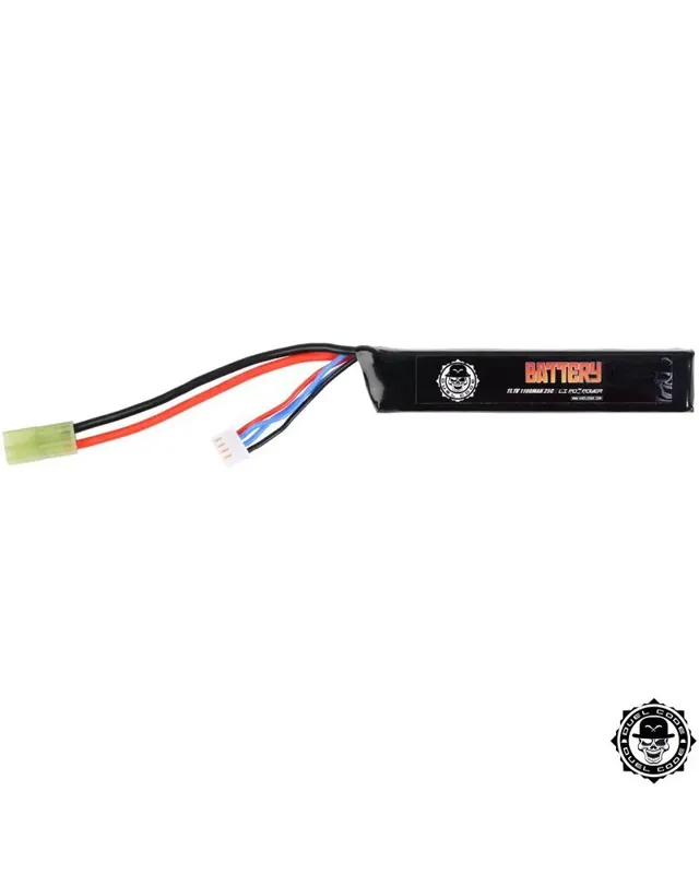 Duel Code LIPO 11.1V 1100mAh 25C