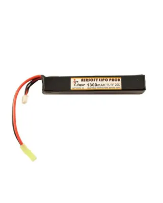 LIPO 11.1V 1300mAh 20C Mini Corto - Ipower