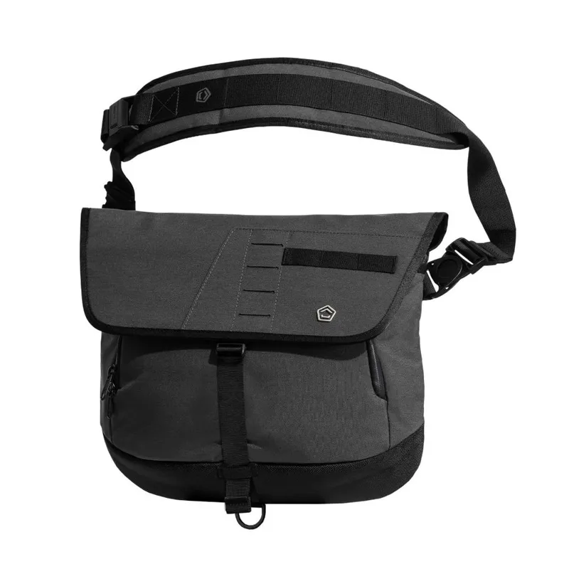 Pentagon Τσάντα Consul Side Messenger Bag Μαύρη