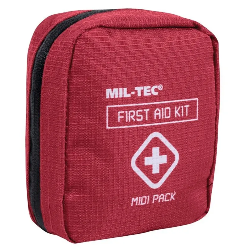 Mil-Tec First Aid Kit Midi Pack · Rojo