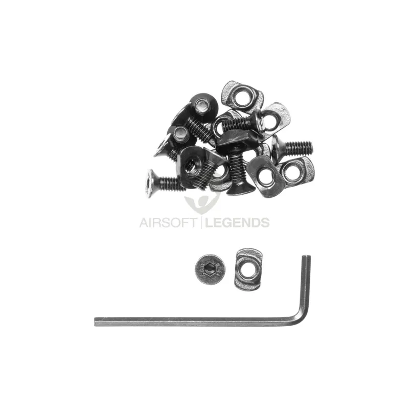 Vector Optics M-LOK Screws Set · Negro