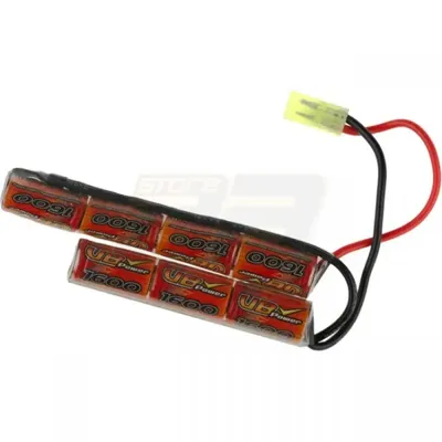 8.4V 1600mAh NiCd Battery Twin Type - Small Tamiya - VB Power