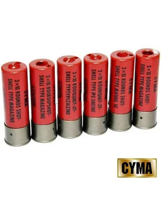 Cartuchos Escopeta Pack x6 30 Bolas - CYMA GUN