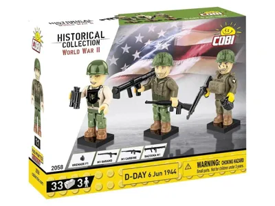 3 Figurky S Doplňky - Den-D - Cobi