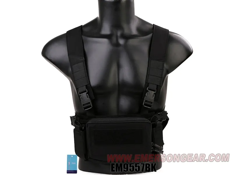 Emerson Micro Chest Rig D3CR - Černý