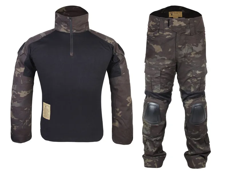 Emerson Bojová Uniforma - E2 · Multicam Black