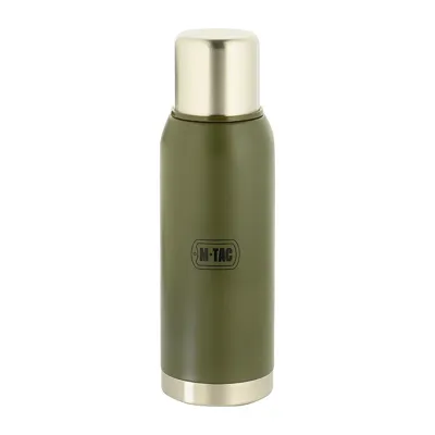 Termos Turystyczny Stalowy - Pojemność 1000 ml - Oliwkowy - UN-Y01-1000A - M-Tac