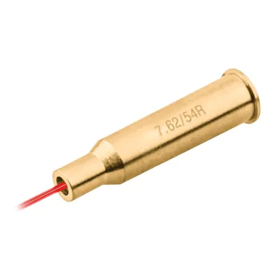 VipeRay - Nabój Laserowy 7,62x54 mm R - Czerwony Laser - Mosiężny - SCBCR-09 - Vector Optics