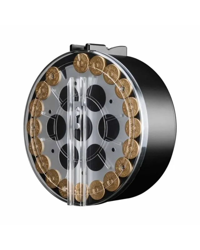 Tokyo Marui Cargador Escopeta SGR-12 Drum · Negro