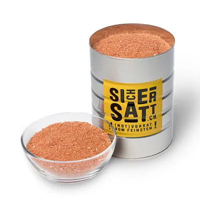 Notration Tomatensauce 890g Dose Inkl. Deckel Zum Wiederverschließen - SicherSatt