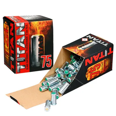 Titan Knallpatronen 9mm P.a.k. 75 Stück - Perfecta